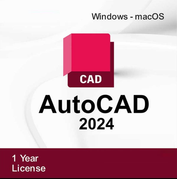 AutoCAD 2024/2025 - ABBONAMENTO 12 MESI 1 ANNO 3PC (WINDOWS/MAC)