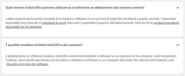 AutoCAD 2024/2025 - ABBONAMENTO 12 MESI 1 ANNO (WINDOWS/MAC)