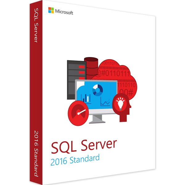 SQL SERVER 2016 STANDARD 2 CORE 32/64 BIT KEY ESD